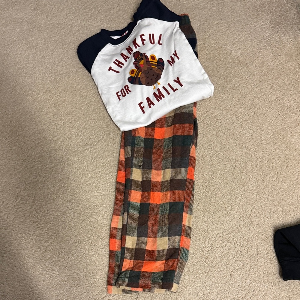 Thankful Family Pajama Set